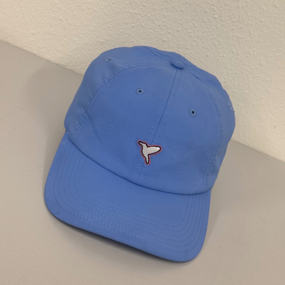 BirdDogs Blue Baseball‎ Cap Embroidered Bird Logo Adjustable Strap
